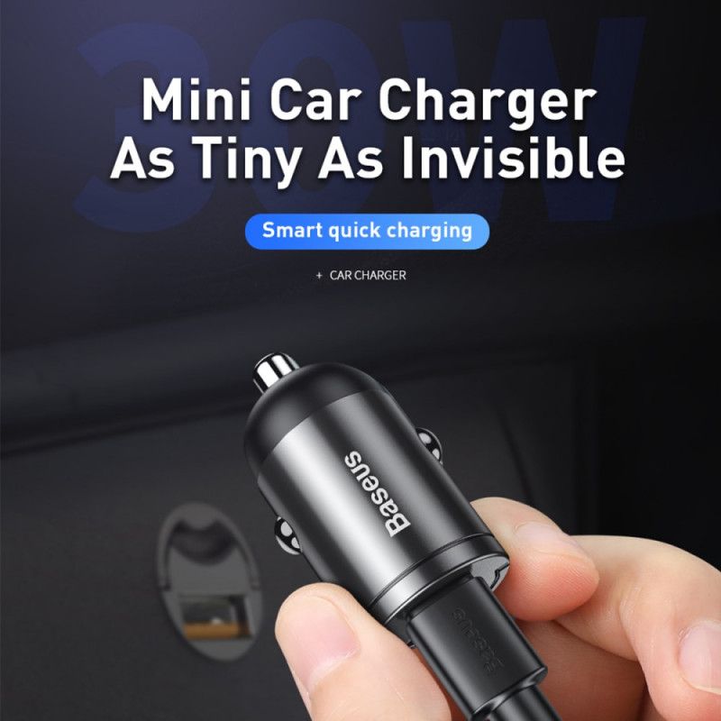 Chargeur De Voiture Baseus Mini Usb