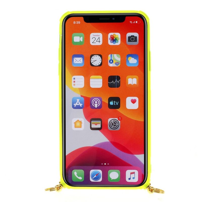 Coque iPhone 11 À Cordon Avec Porte-carte