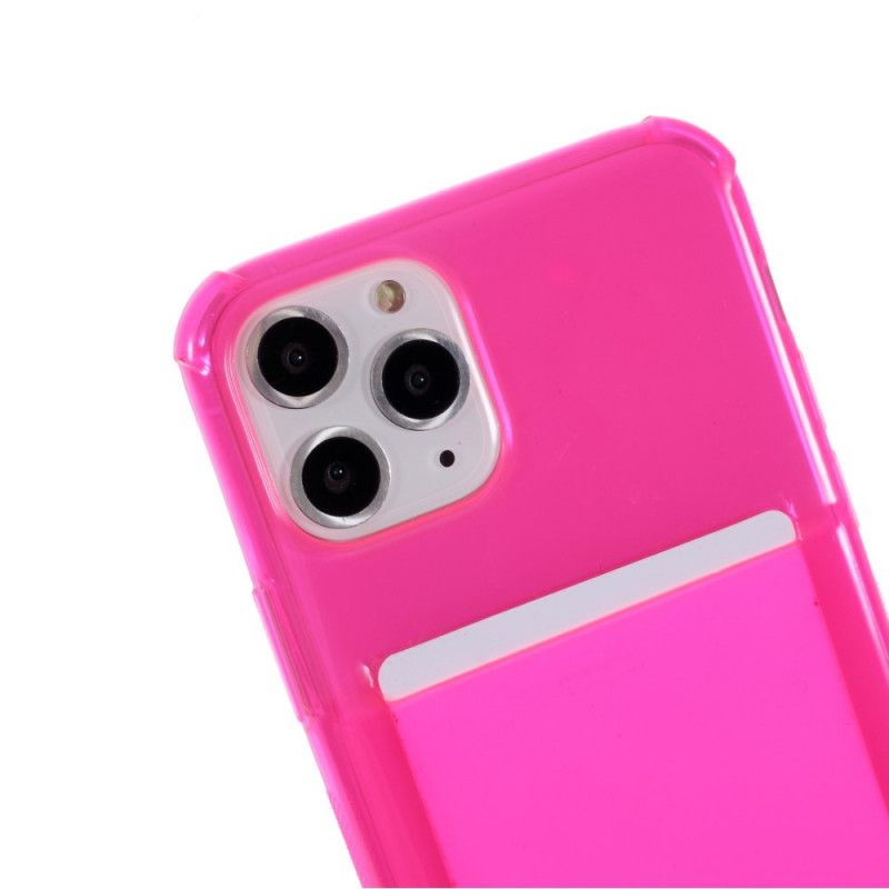 Coque iPhone 11 Pro Max À Cordon Avec Porte-carte