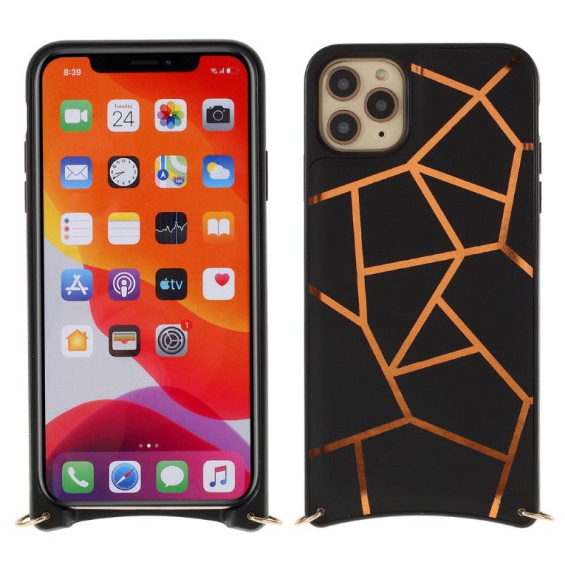 Coque iPhone 11 Pro Max Flashy Avec Chaîne Mutural