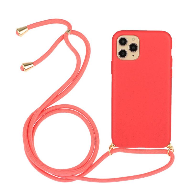 Coque iPhone 11 Pro Max Silicone Et Cordon