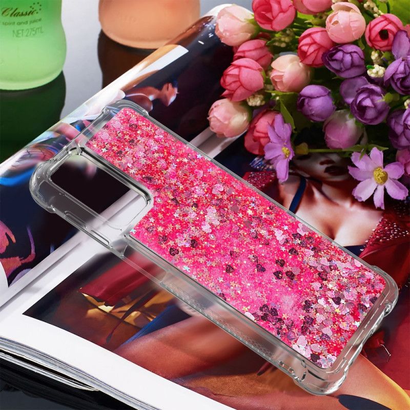 Coque Samsung Galaxy A32 5g Paillettes Avec Cordon