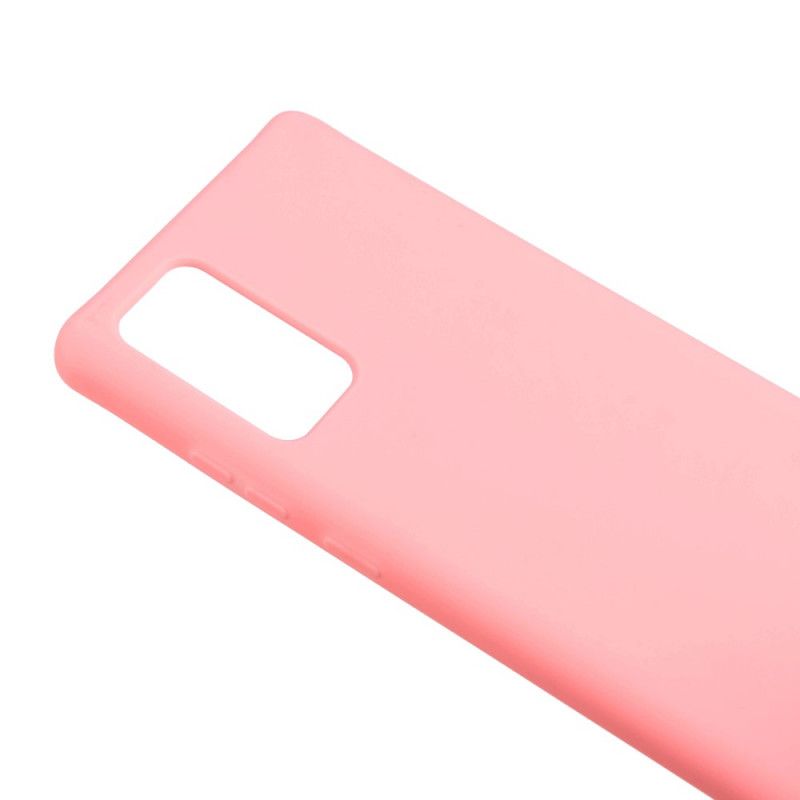 Coque Samsung Galaxy Note 20 Silicone Et Cordon