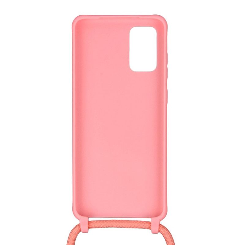 Coque Samsung Galaxy S20 Ultra Silicone Et Cordon