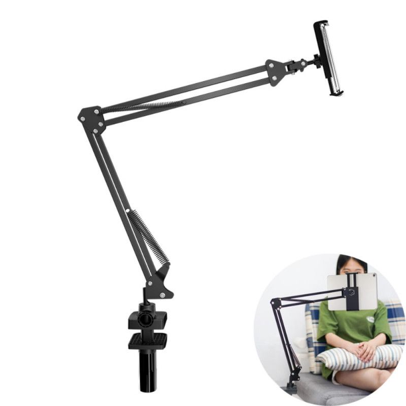 Support Pour Portable Et Tablette Avec Pince Rotative Litcheers