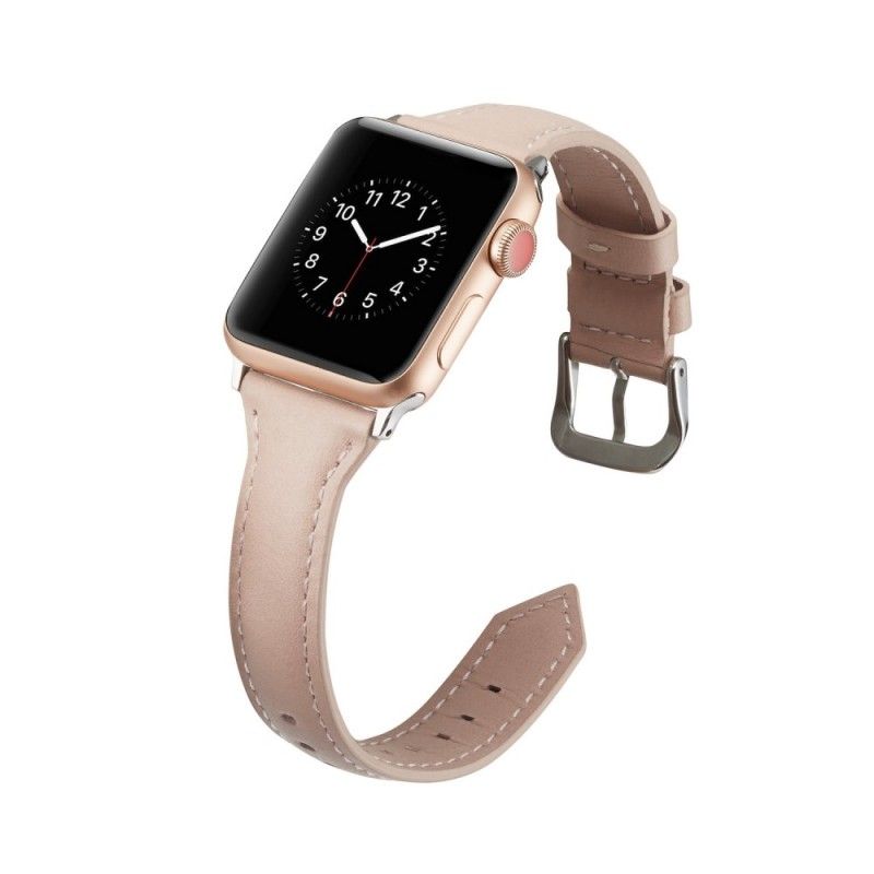 Bracelet Apple Watch 40/38 Mm Cuir Ultra Fin