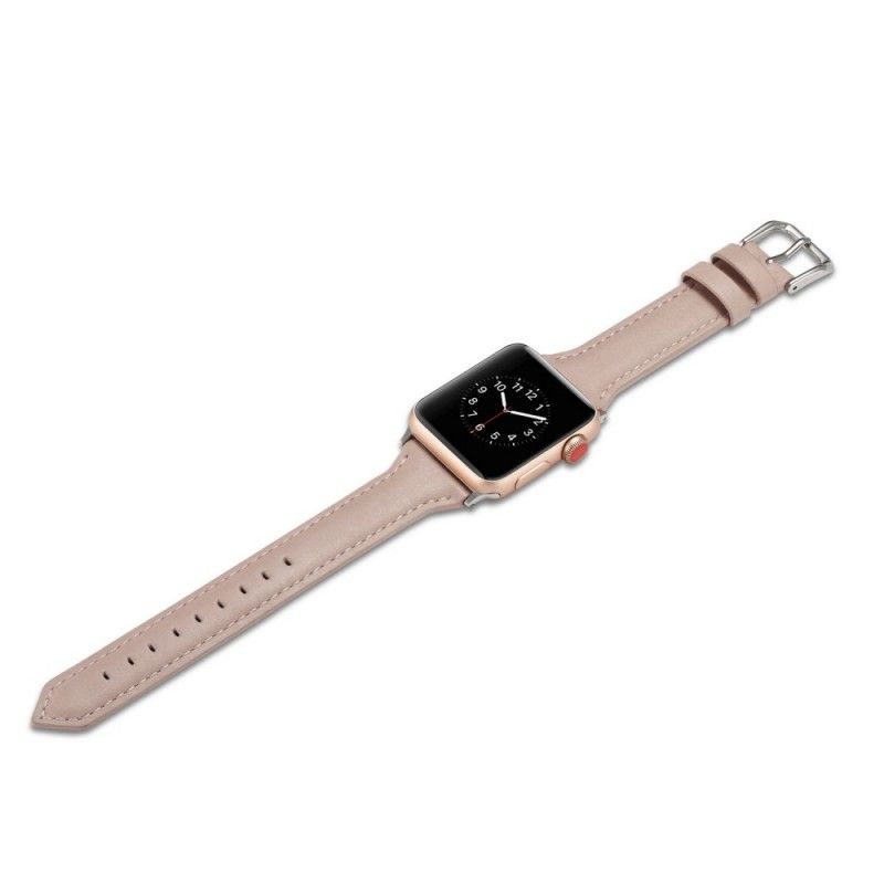 Bracelet Apple Watch 40/38 Mm Cuir Ultra Fin