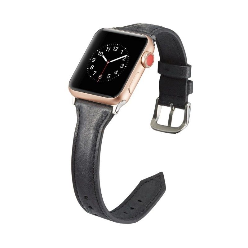 Bracelet Apple Watch 40/38 Mm Cuir Ultra Fin