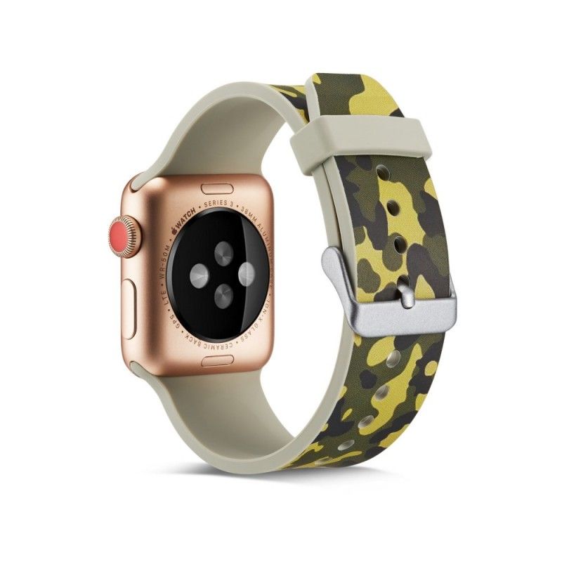 Bracelet Apple Watch 40/38 Mm Motifs Camouflage