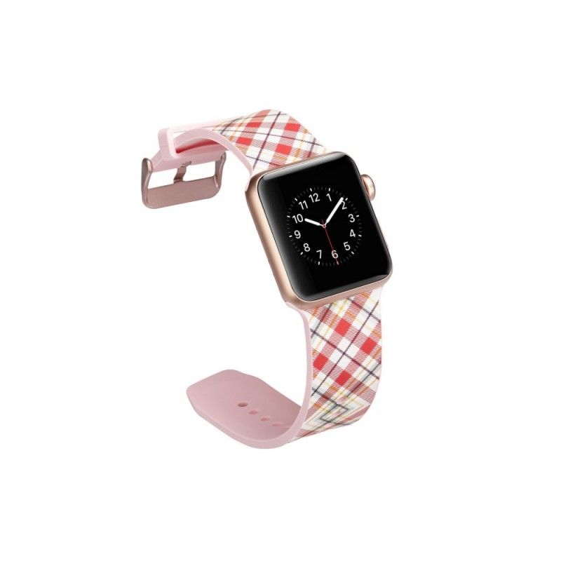 Bracelet Apple Watch 40/38 Mm Motifs Écossais