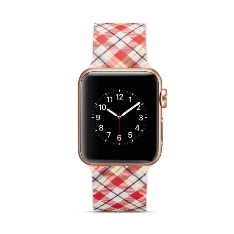 Bracelet Apple Watch 40/38 Mm Motifs Écossais