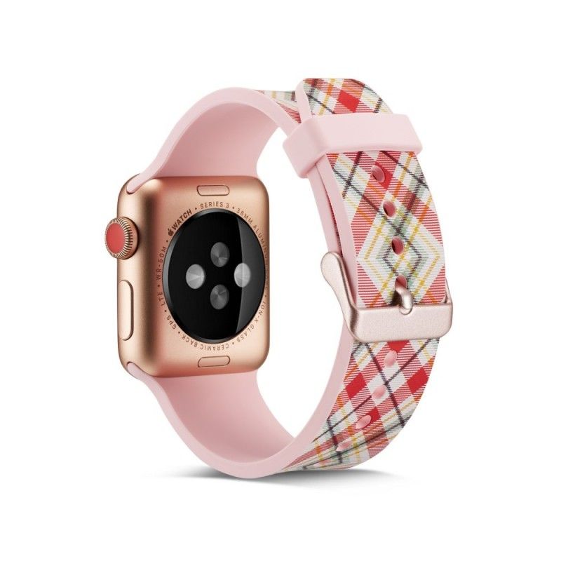 Bracelet Apple Watch 40/38 Mm Motifs Écossais