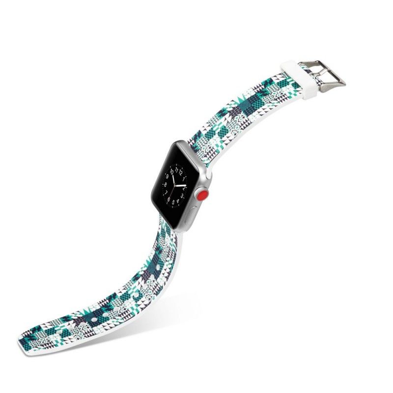 Bracelet Apple Watch 40/38 Mm Motifs Géométriques