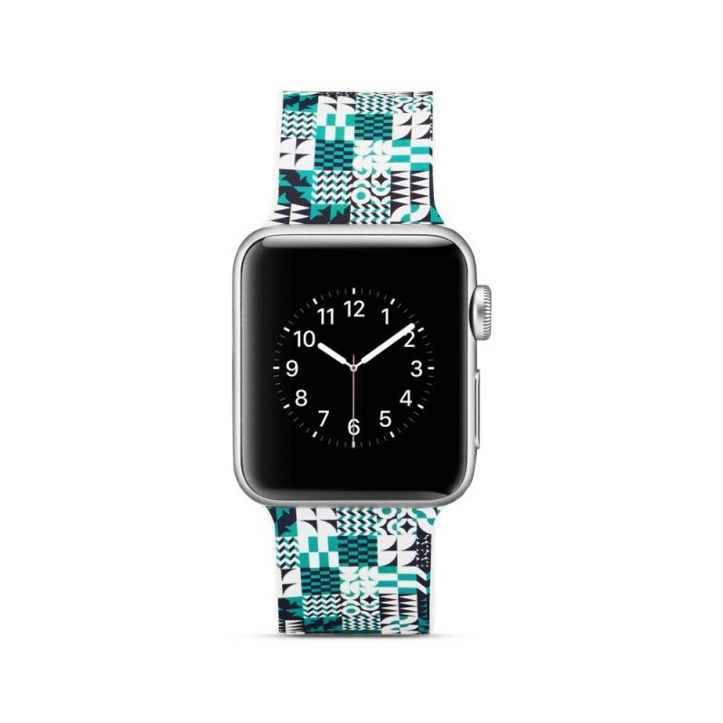 Bracelet Apple Watch 40/38 Mm Motifs Géométriques