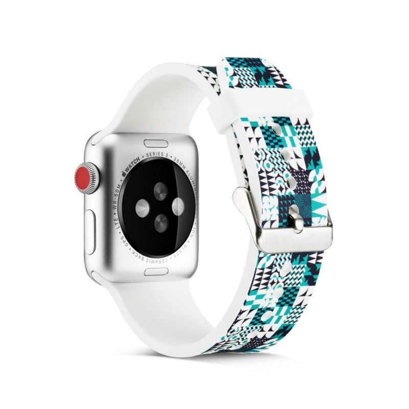 Bracelet Apple Watch 40/38 Mm Motifs Géométriques