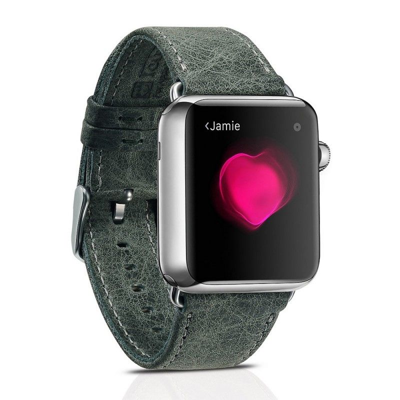 Bracelet Apple Watch 42 Mm En Cuir - Peau De Serpent