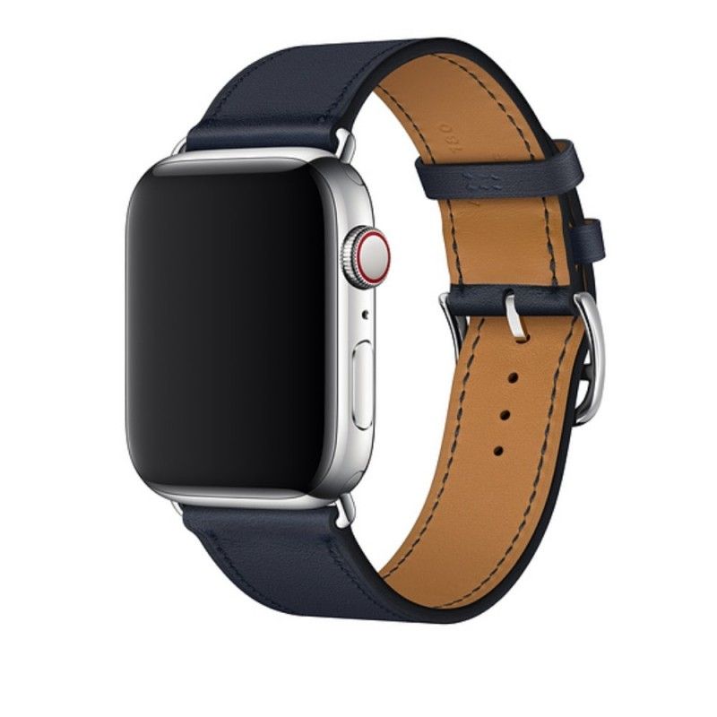 Bracelet Apple Watch 44/42 Mm Cuir Couleurs Éclatantes