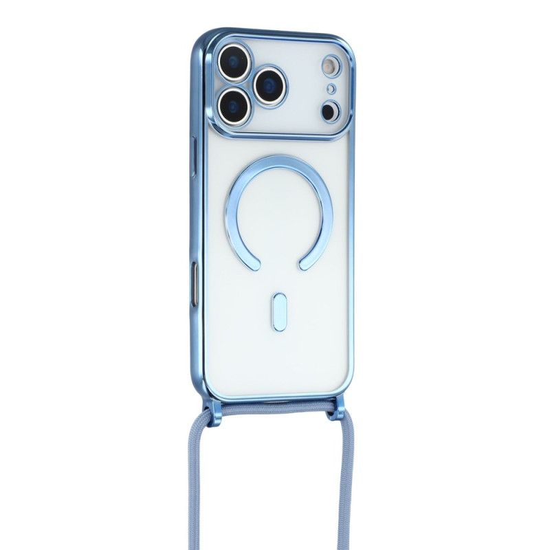 Coque à Cordon iPhone 17 Pro Max MagSafe Transparente