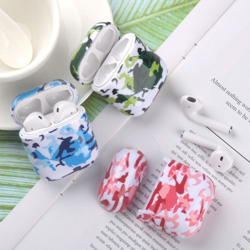 Coque Airpods Design Camouflage