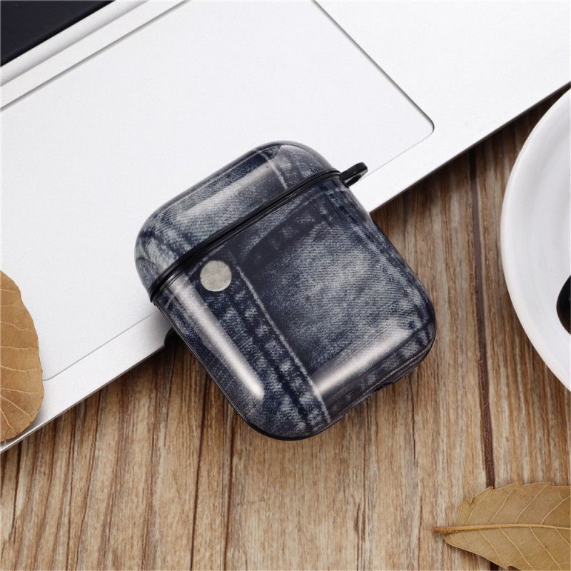 Coque Airpods Plastique Design Jeans