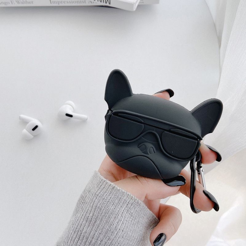 Coque Airpods Pro Chien 3d Avec Anneau