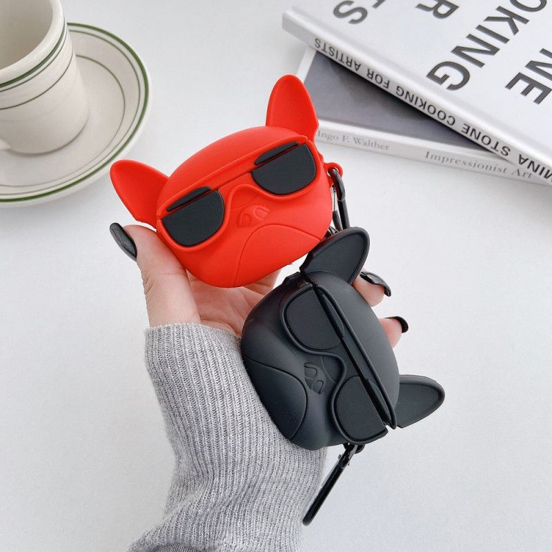 Coque Airpods Pro Chien 3d Avec Anneau