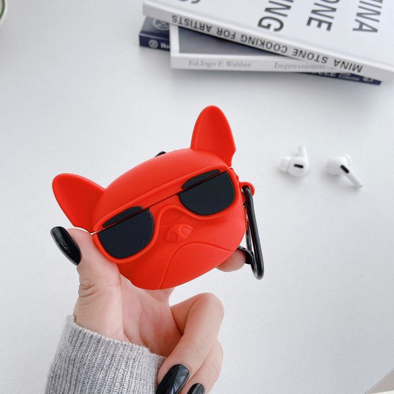 Coque Airpods Pro Chien 3d Avec Anneau