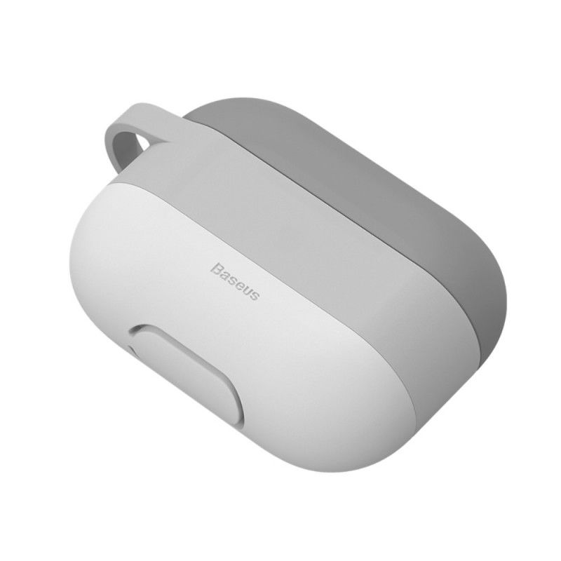 Coque Airpods Pro Cloud Style Avec Mousqueton Baseus