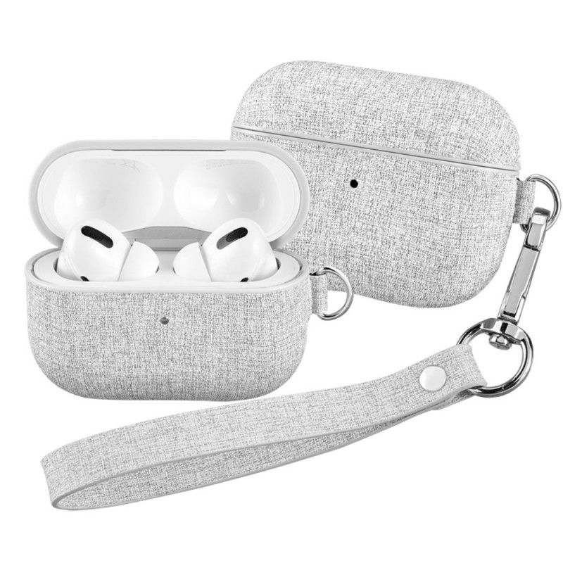 Coque Airpods Pro Cuir Avec Lanière Momax