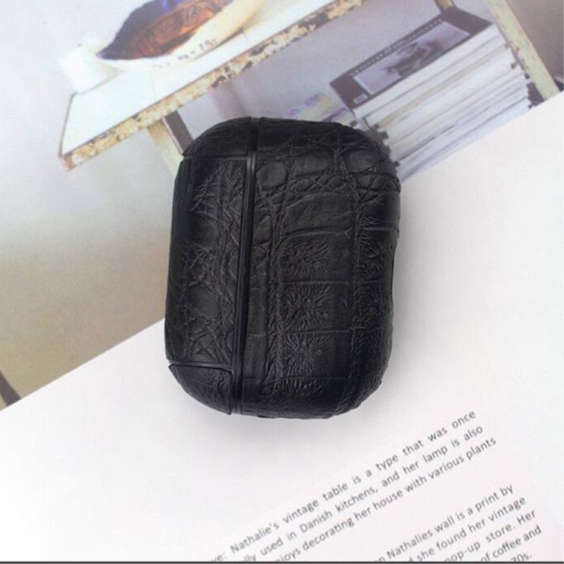 Coque Airpods Pro Effet Peau De Crocodile