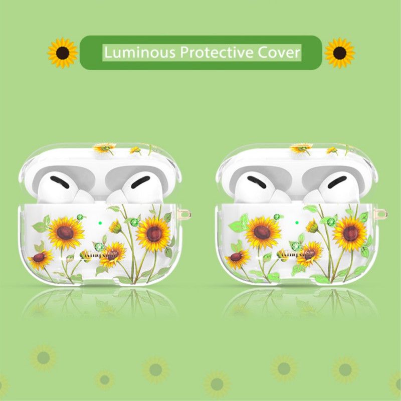 Coque Airpods Pro Fleurs Lumineuses Swarovski Kingxbar