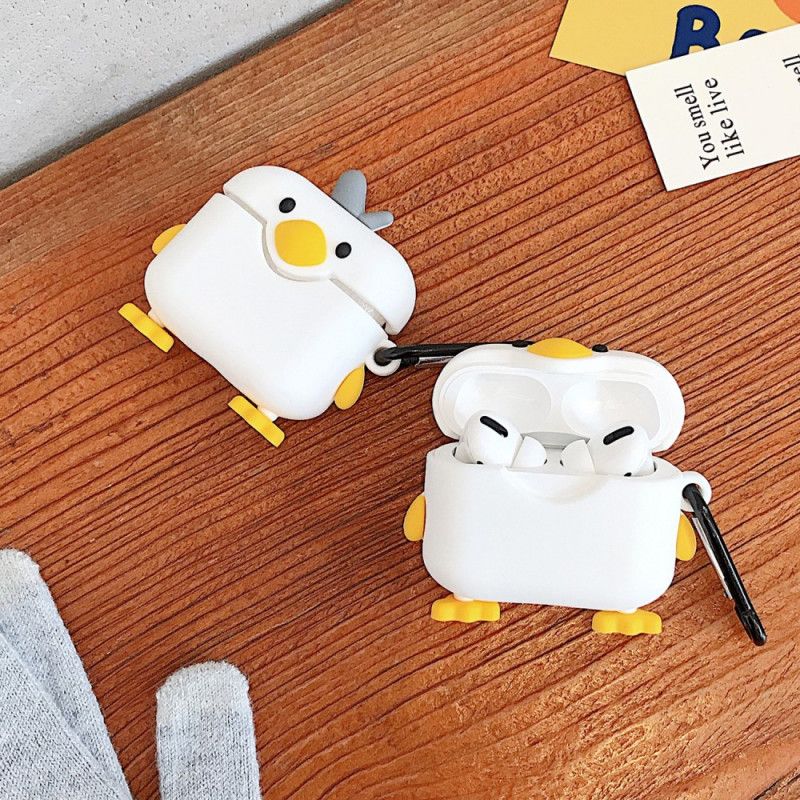 Coque Airpods Pro Poussin Avec Mousqueton