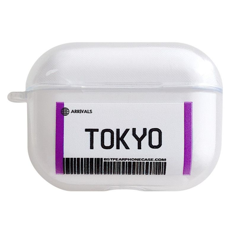 Coque Airpods Pro Silicone Airlines Ticket