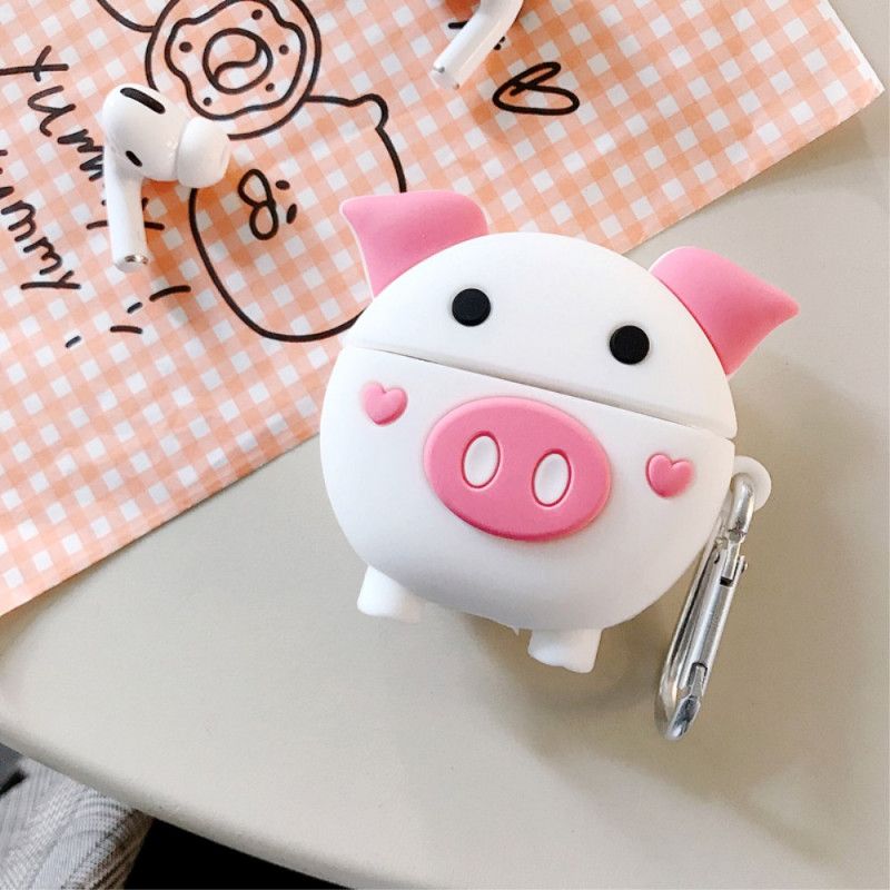 Coque Airpods Pro Silicone Cochon