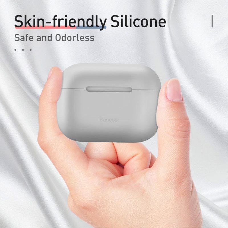 Coque Airpods Pro Silicone Gel Baseus