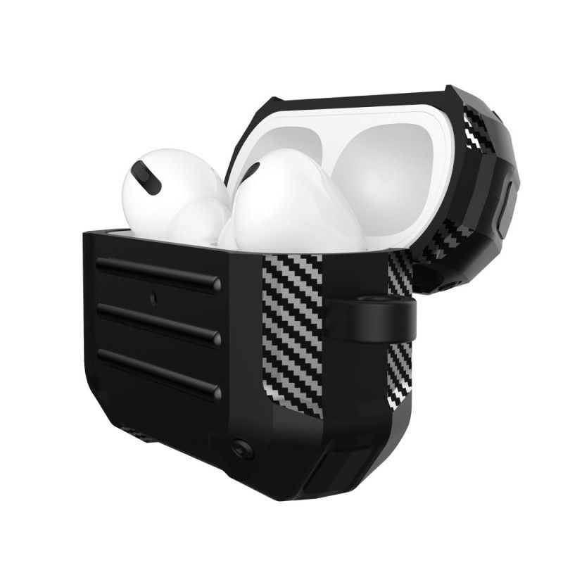 Coque Airpods Pro Silicone Super Résistante Avec Mousqueton