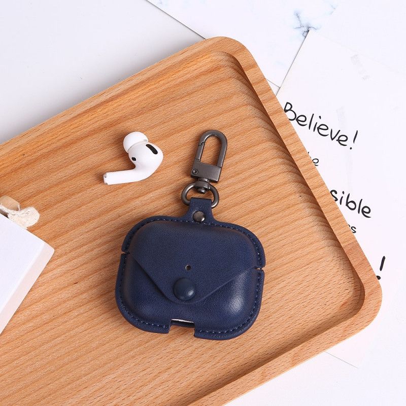 Coque Airpods Pro Simili Cuir Élégance