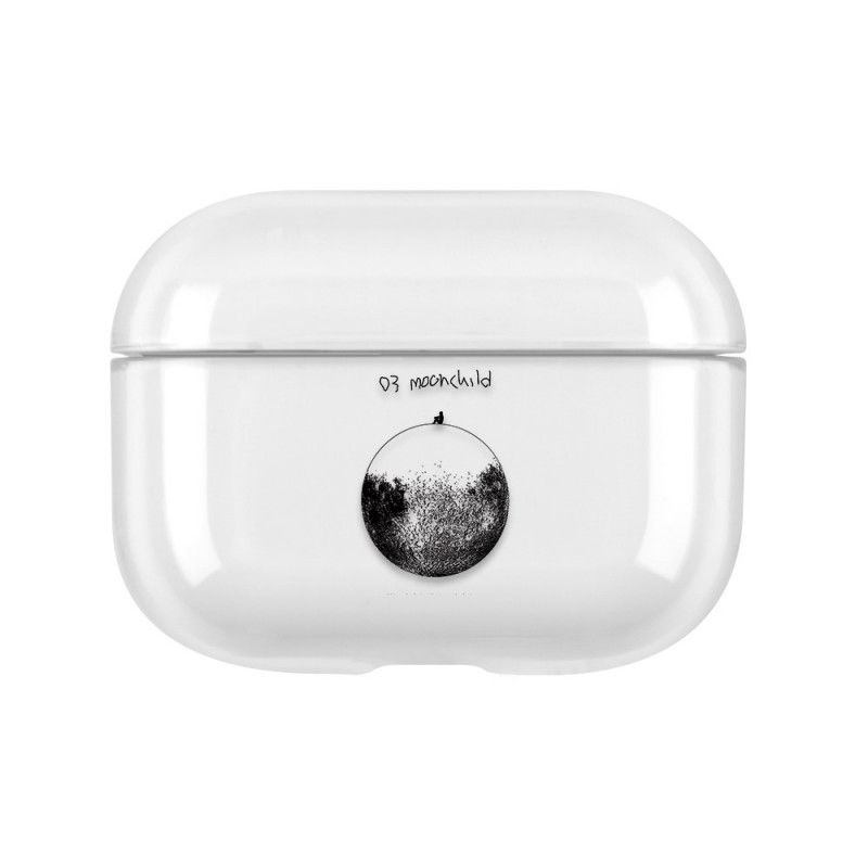 Coque Airpods Pro Transparent Moon