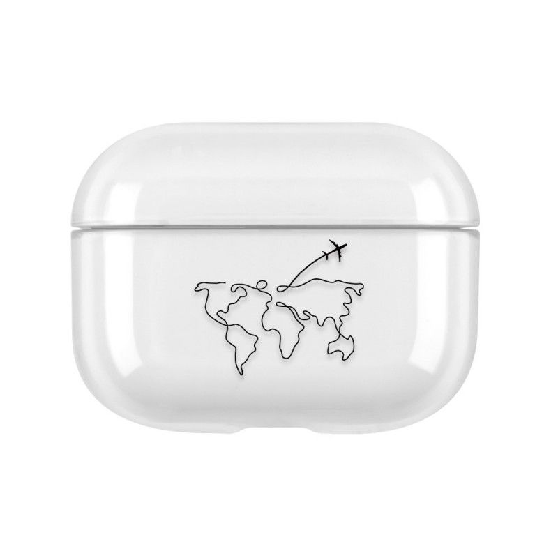 Coque Airpods Pro Transparent Travel