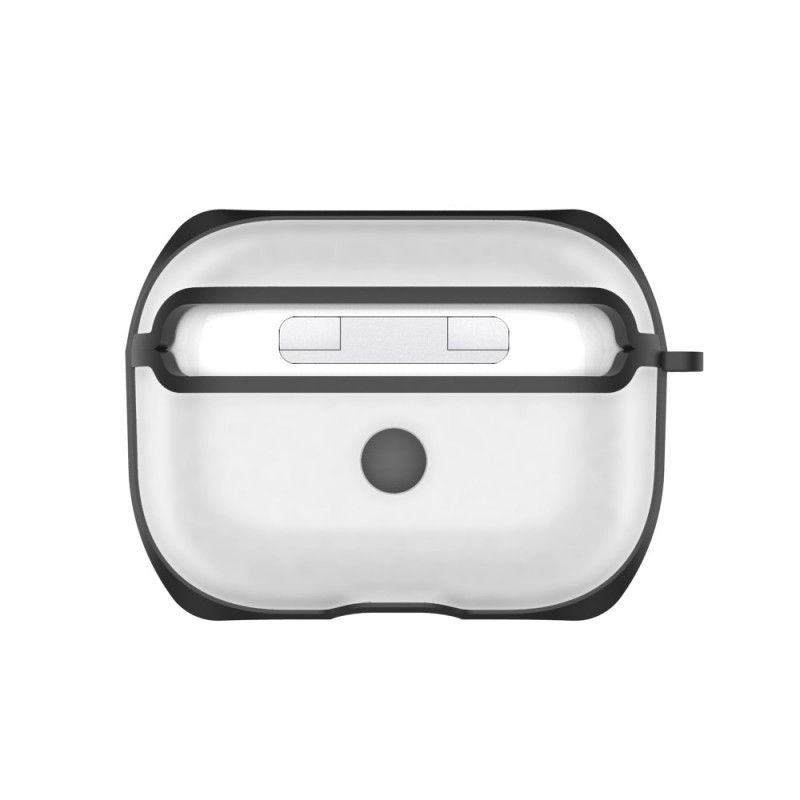 Coque Airpods Pro Transparente Bicolore Mate