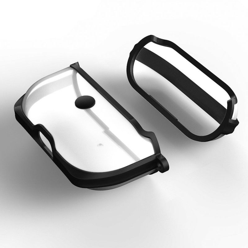 Coque Airpods Pro Transparente Bicolore Mate