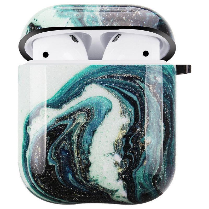 Coque Airpods Rigide Marbre