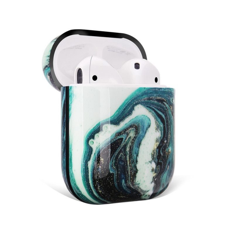 Coque Airpods Rigide Marbre