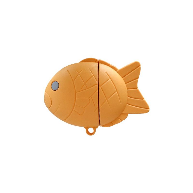 Coque Airpods Silicone Poisson Fun