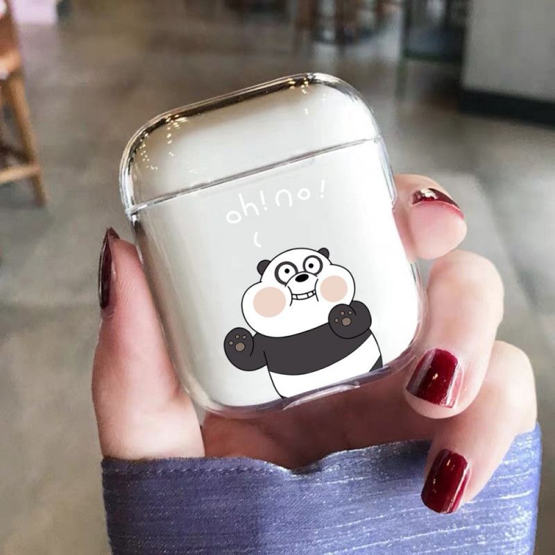 Coque Airpods Silicone Transparent Série Animal