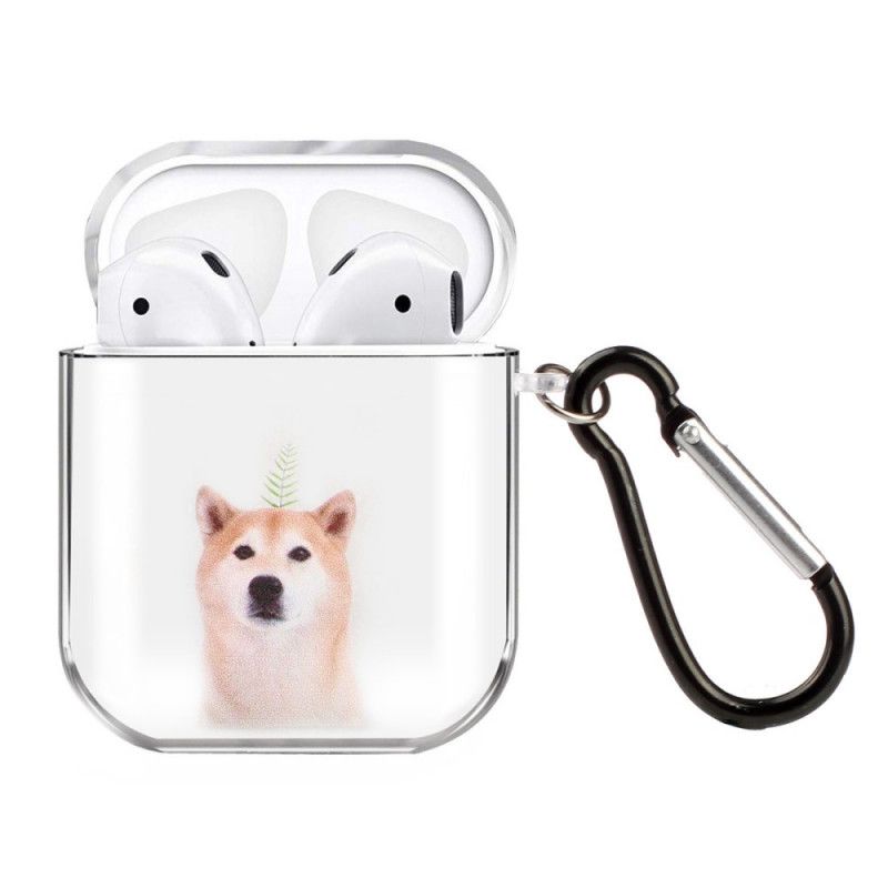 Coque Airpods Silicone Transparent Série Chien