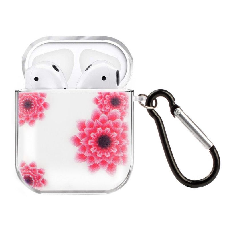 Coque Airpods Silicone Transparent Végétale