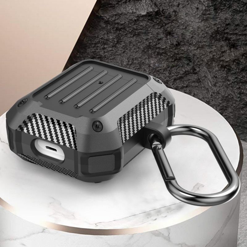 Coque Airpods Super Résistante Avec Mousqueton Wiwu