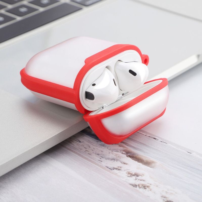 Coque Airpods Transparente Givrée