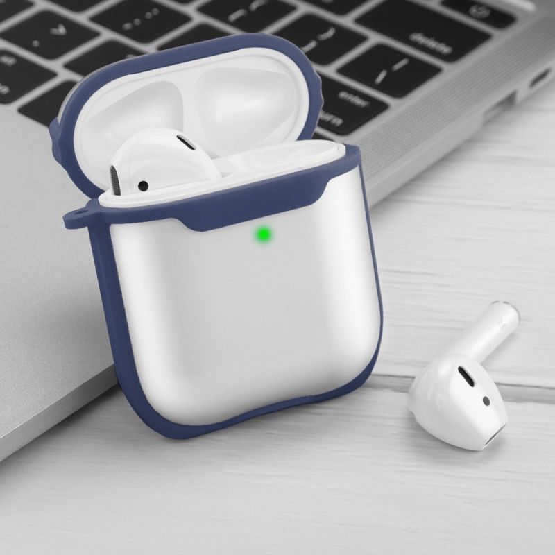 Coque Airpods Transparente Givrée